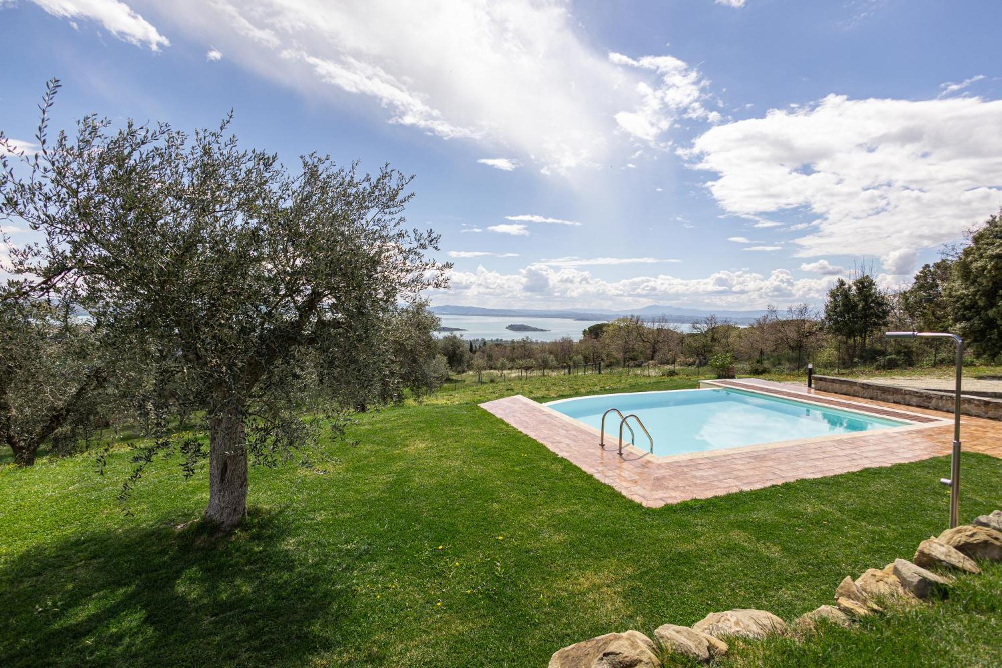 特拉西梅诺湖畔托罗Di Colle In Colle - Country House With Private Pool别墅 外观 照片